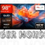 Cyber Monday de folie sur ce TV 4K QLED de 98″ à -34″ qui brille avec un système audio Onkyo 2.1 et une image 144 Hz Cyber Monday de folie sur ce TV 4K QLED de 98″ à -34″ qui brille avec un système audio Onkyo 2.1 et une image 144 Hz