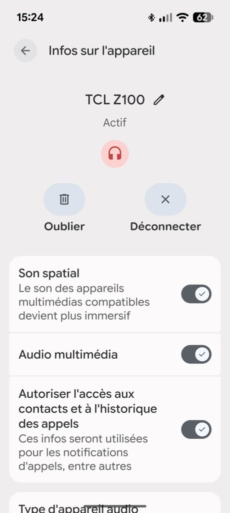 TCL Z100 // Source : Sylvain Pichot - Frandroid