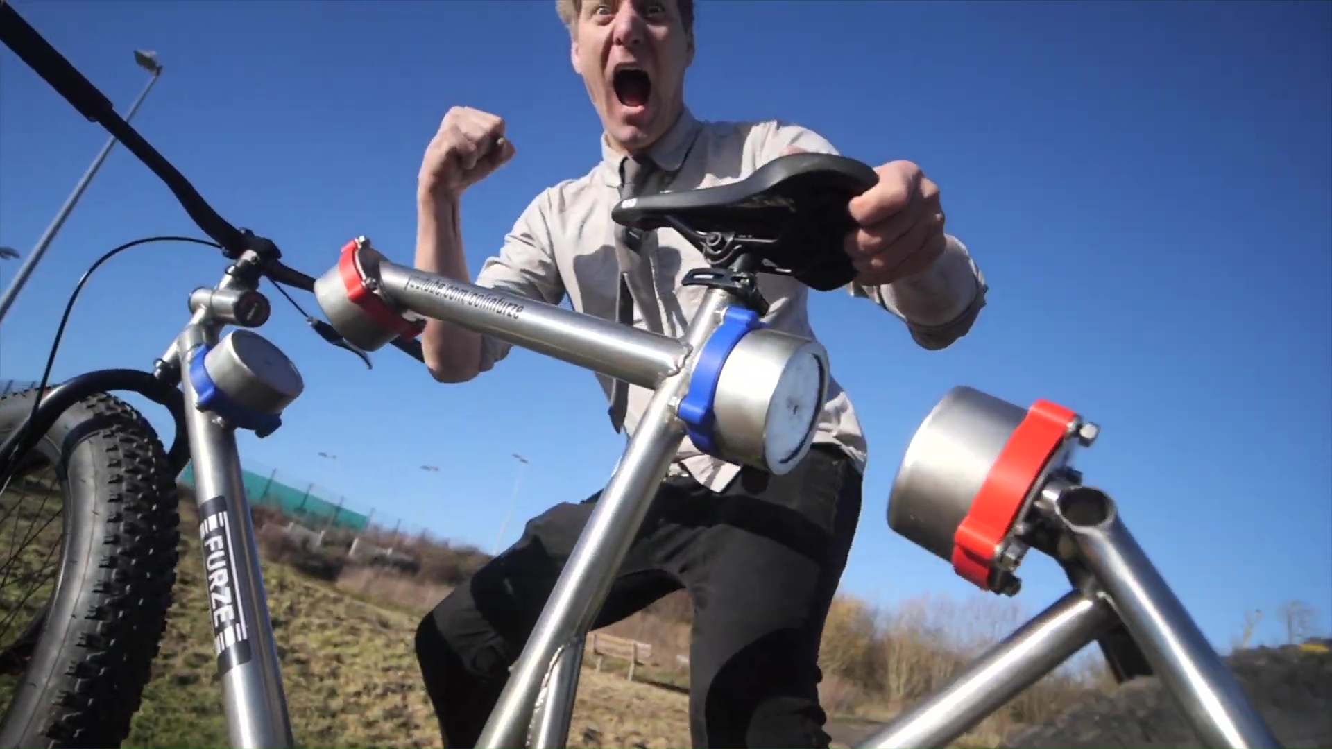 Vélo suspension magnétique