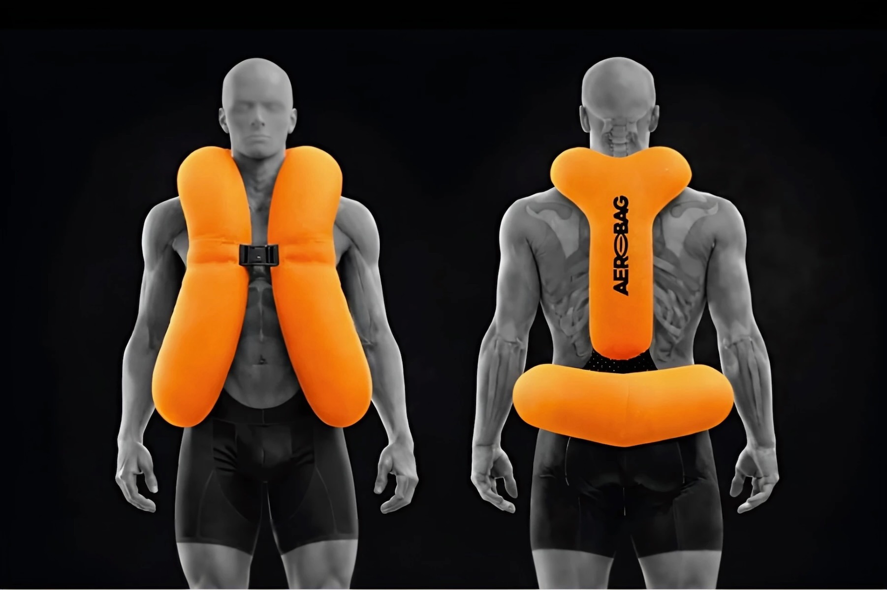 aerobag airbag vélo