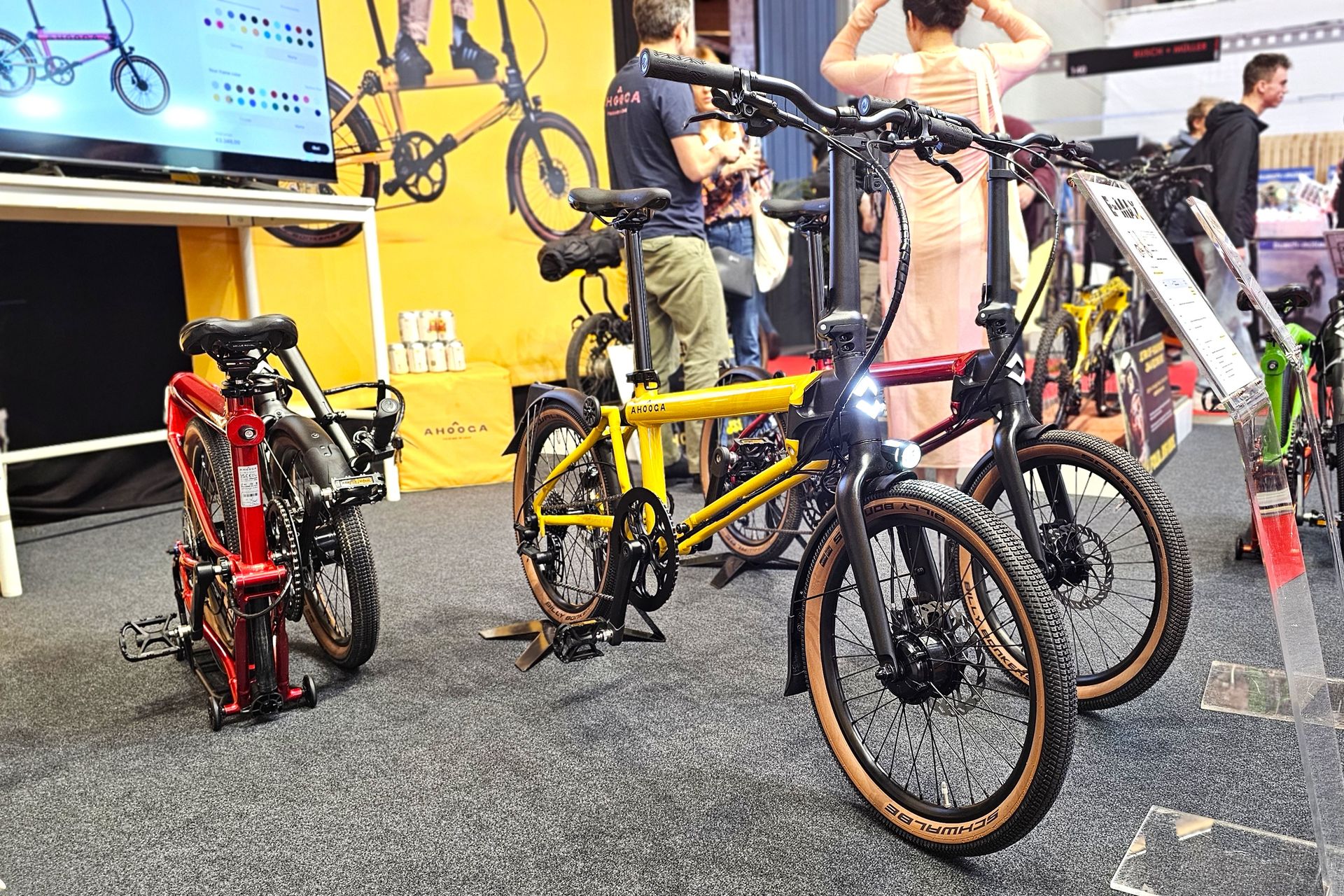 Ahooga E-Max vélo pliant électrique