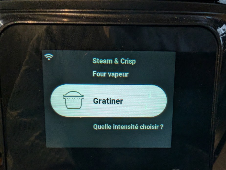 Cookeo Infinity écran  (41)