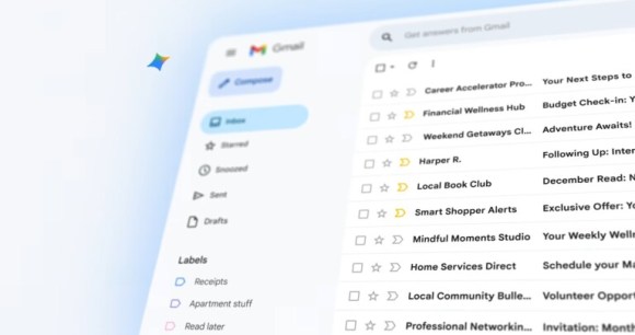 Gmail in the Gemini era 0-6 screenshot