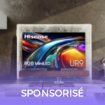 Hisense voit les choses en grand pour le lancement de la technologie RGB MiniLED : un jeu concours FNAC avec de nombreux lots à gagner ! Hisense voit les choses en grand pour le lancement de la technologie RGB MiniLED : un jeu concours FNAC avec de nombreux lots à gagner !