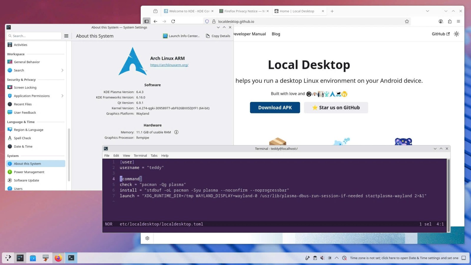 Faire tourner un vrai bureau Linux sur smartphone Android devient facile avec cette application — Frandroid
