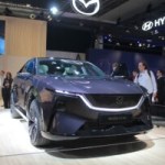 Mazda CX-6e // Source : Jean-Baptiste Passieux - Frandroid