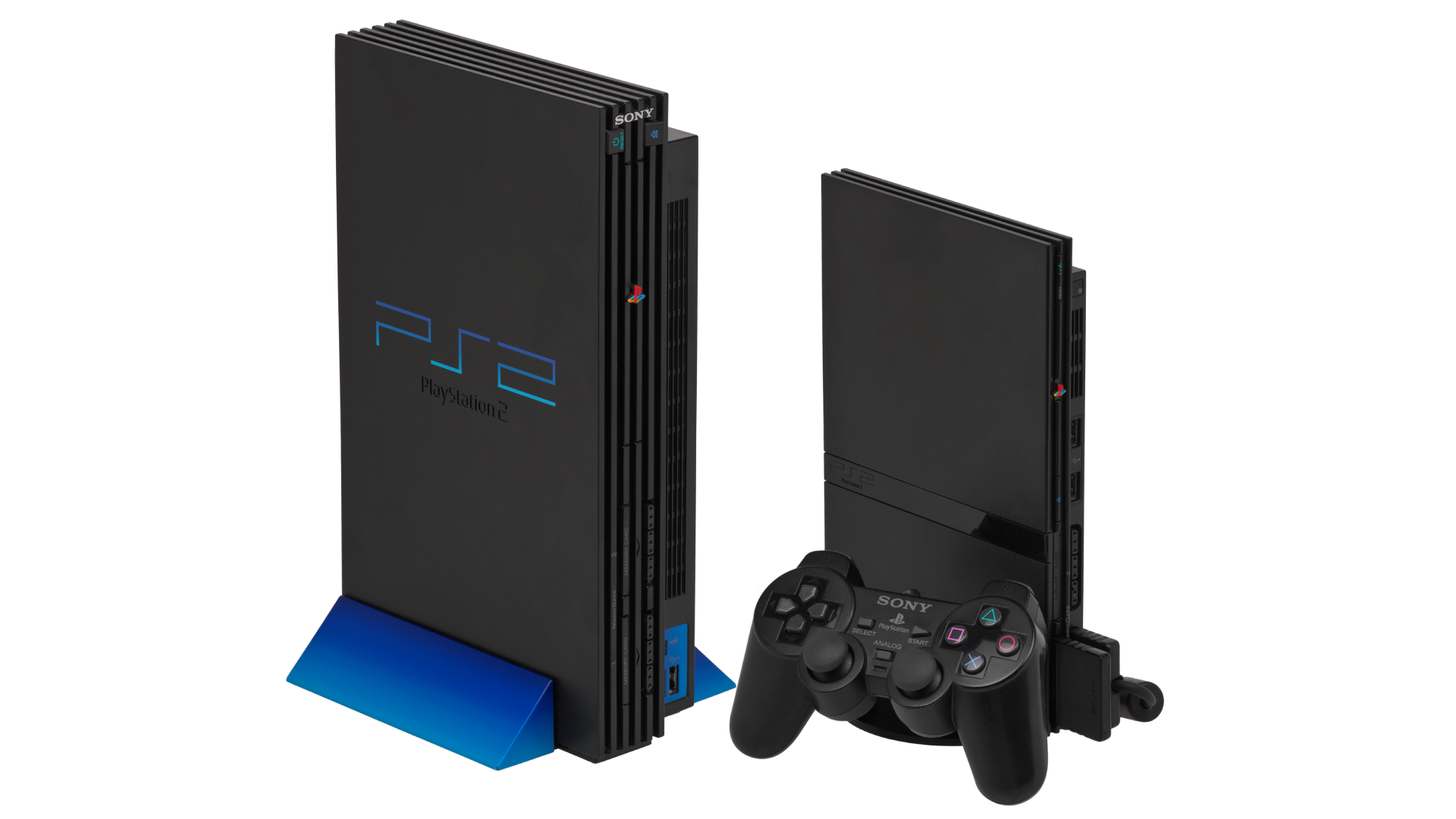 La PlayStation 2 et la PlayStation 2 Slim