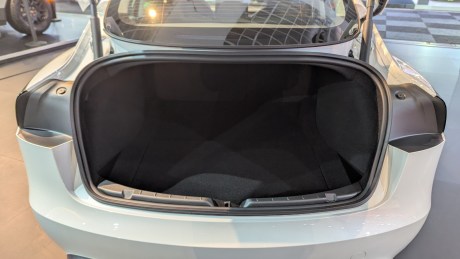 Tesla Model 3 Standard // Source : Jean-Baptiste Passieux - Frandroid