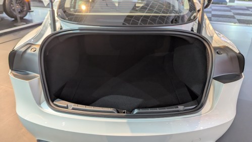 Tesla Model 3 Standard // Source : Jean-Baptiste Passieux - Frandroid