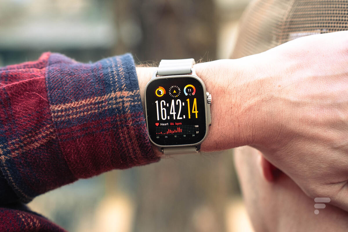La Realme Watch 5 // Source : Mathéo Grassi - Frandroid La Realme Watch 5 // Source : Mathéo Grassi - Frandroid