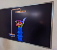 TV Samsung S99H en 77 pouces // Source : Sylvain Pichot - Frandroid TV Samsung S99H en 77 pouces // Source : Sylvain Pichot - Frandroid