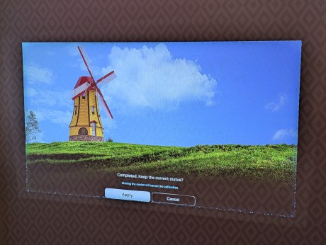 Samsung The Freestyle+ après modification motif // Source : Sylvain Pichot - Frandroid