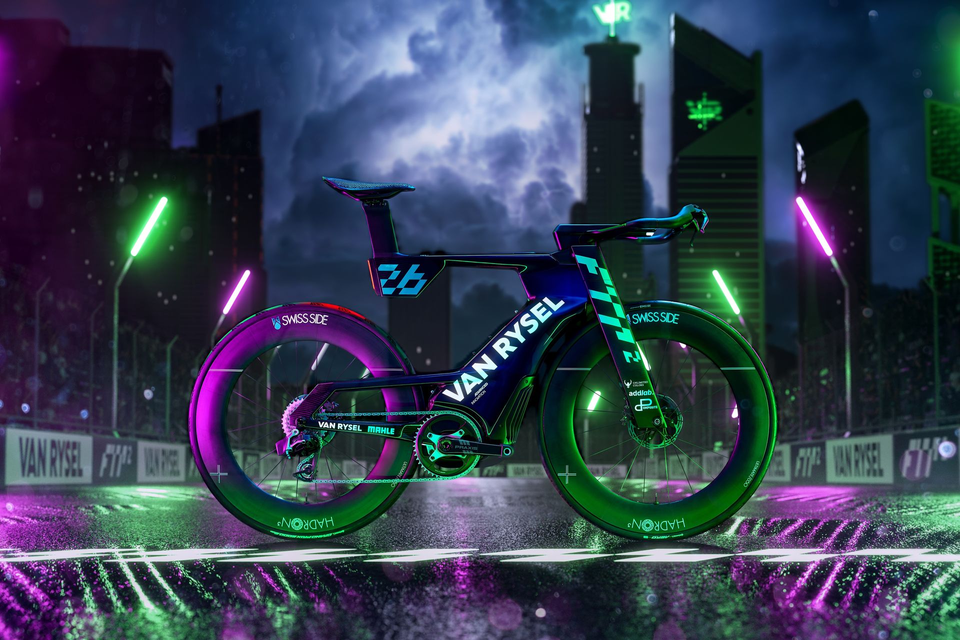 Vélo électrique concept Decathlon Van Rysel FTP2