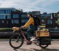 Le nouveau longtail électrique de la marque Decathlon // Source : Decathlon