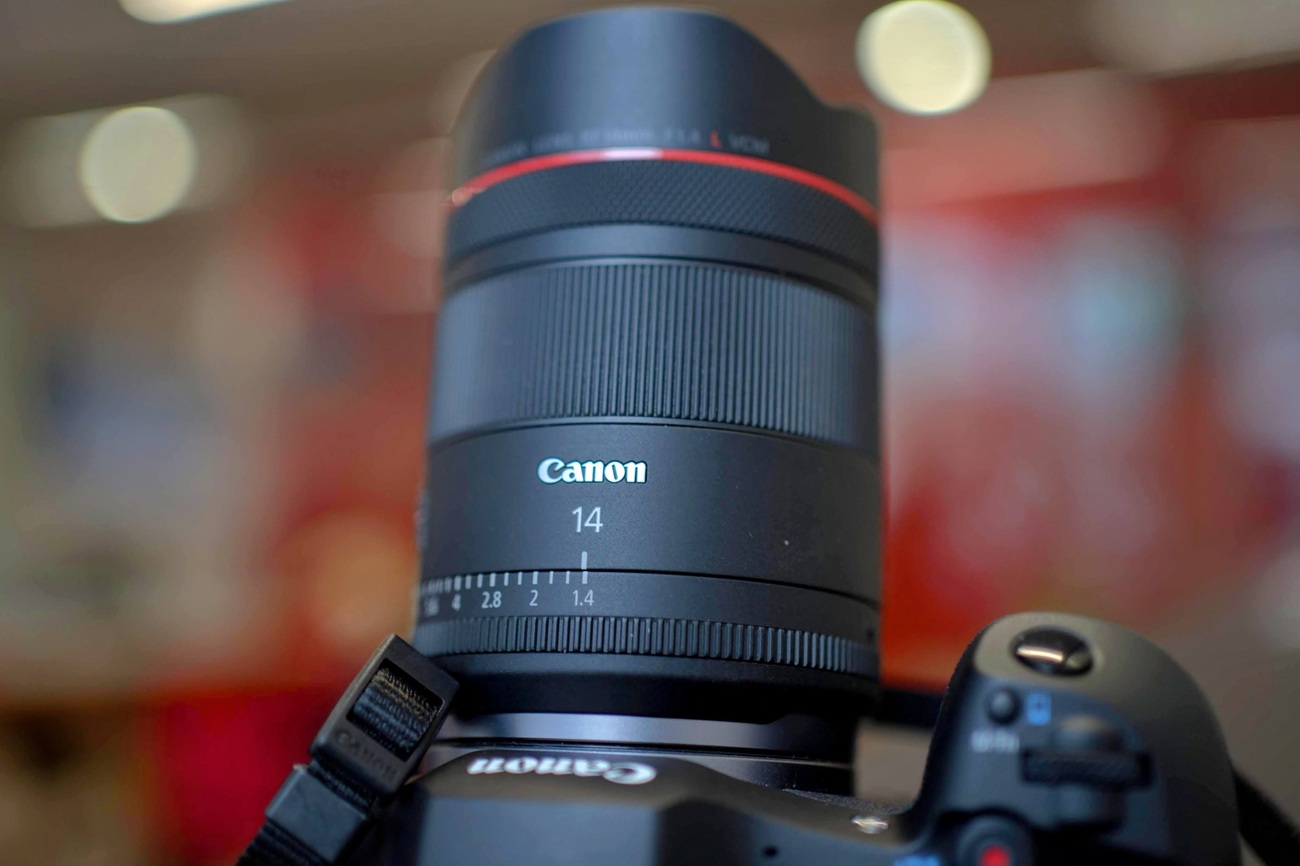 Le Canon RF 14 F1.4L VCM