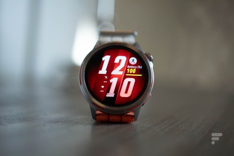 La Huawei Watch GT Runner 2 // Source : Geoffroy Husson - Frandroid