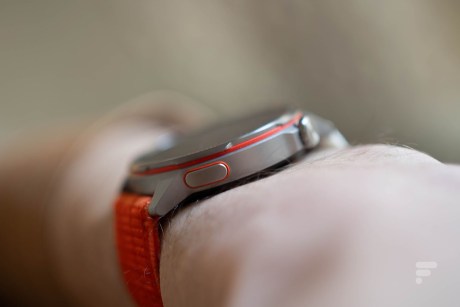 La Huawei Watch GT Runner 2 // Source : Geoffroy Husson - Frandroid