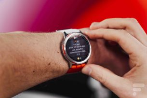 La Huawei Watch GT Runner 2 // Source : Chloé Pertuis - Frandroid