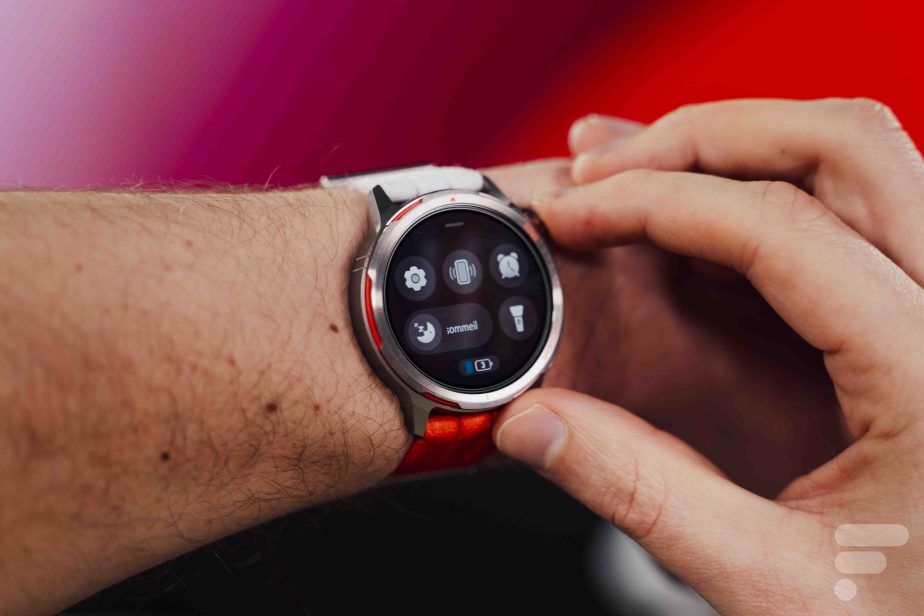 La Huawei Watch GT Runner 2 // Source : Chloé Pertuis - Frandroid
