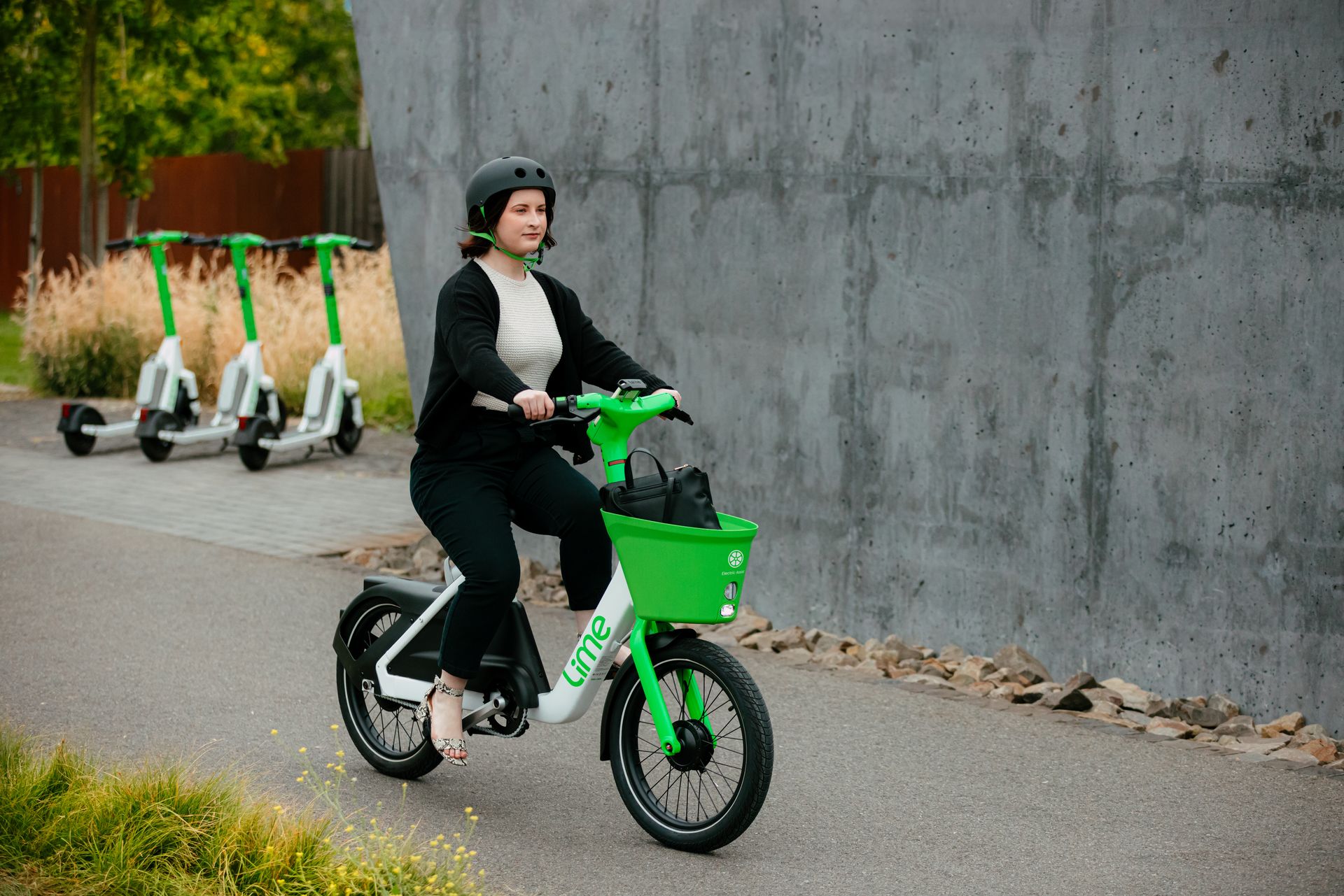 LimeBike petit vélo électrique libre-service