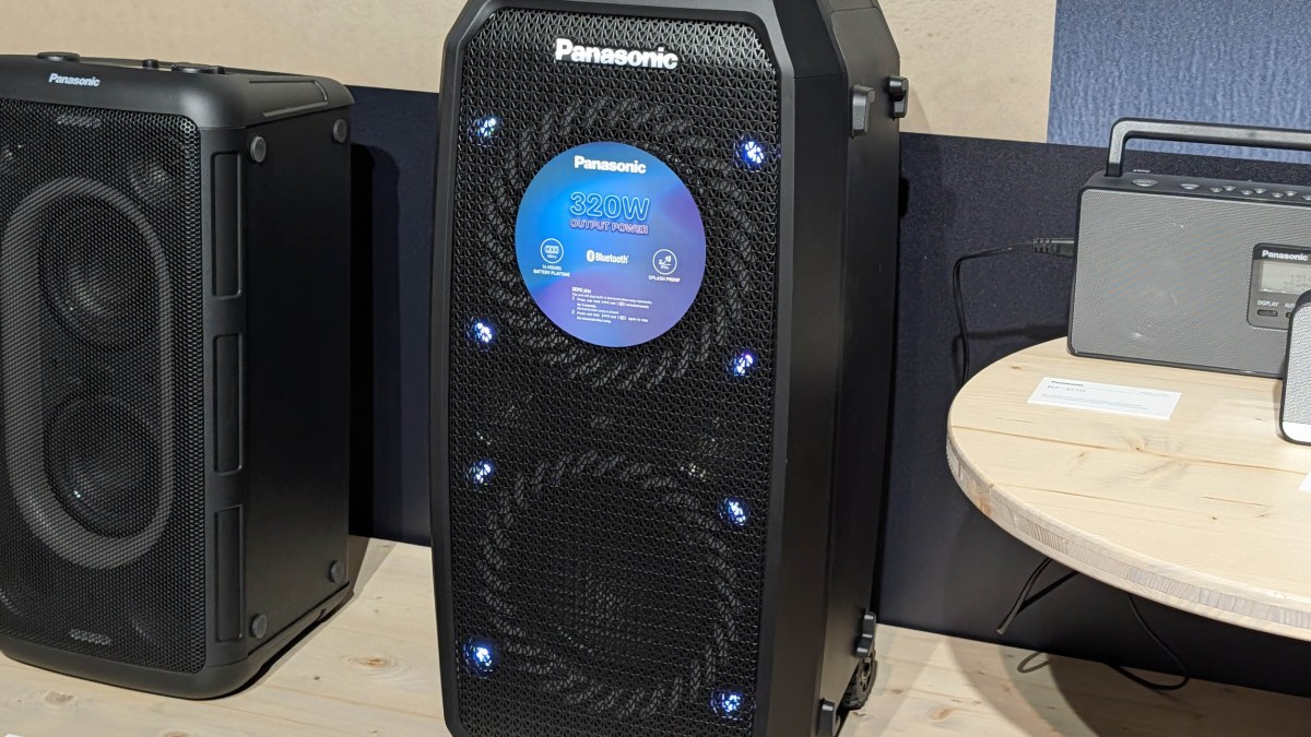 Pour animer vos soirées, cette sono Panasonic de 320 watts RMS perd 110 € pendant seulement 24 heures