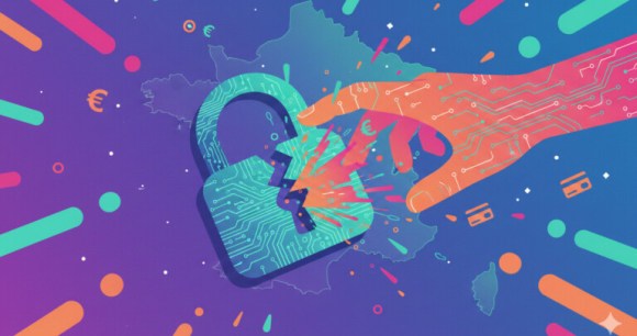 Piratage de données bancaires en France // Source : Image générée par Frandroid avec Gemini Piratage de données bancaires en France // Source : Image générée par Frandroid avec Gemini