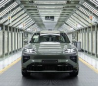 Usine de production du Porsche Cayenne électrique // Source : Porsche Usine de production du Porsche Cayenne électrique // Source : Porsche