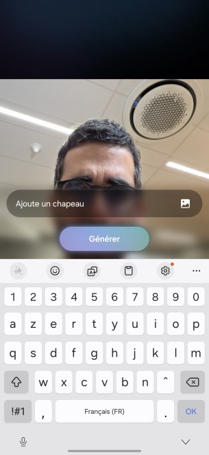 La retouche photo par IA sur Samsung One UI 8.5 // Source : Capture d'écran Frandroid