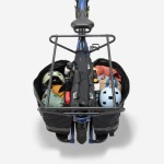 Double sacoche, plateforme avant et repose-pied : Decathlon dégaine une série d’accessoires pour son nouveau longtail électrique Double sacoche, plateforme avant et repose-pied : Decathlon dégaine une série d’accessoires pour son nouveau longtail électrique