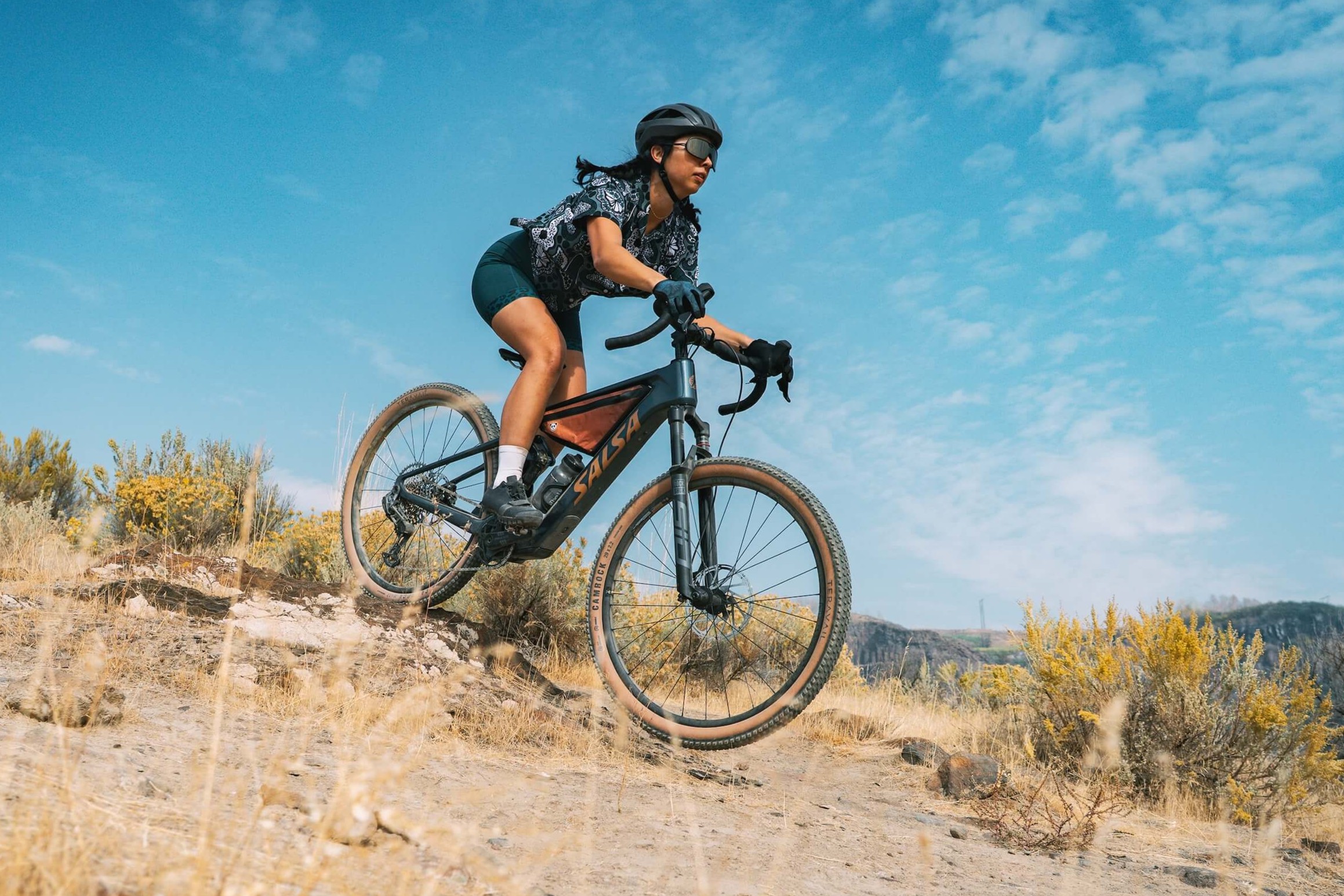 Salsa Wanderosa vélo gravel électrique tout suspendu