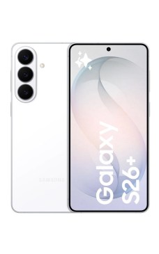 Samsung Galaxy S26 Plus en blanc // Source : Evan Blass