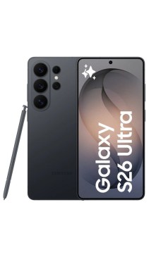 Samsung Galaxy S26 Ultra en noir // Source : Evan Blass