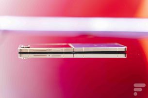Samsung Galaxy Z Flip 7 Olympic Edition (hiver) // Source : Chloé Pertuis - Frandroid