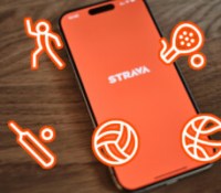 Les nouveaux sports proposés sur Strava // Source : Montage Frandroid / appshunter.io sur Unsplash