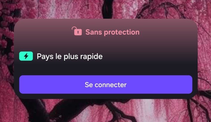 Widget Proton VPN