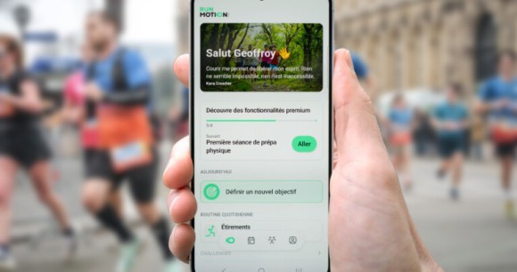 L'application RunMotion Coach L'application RunMotion Coach