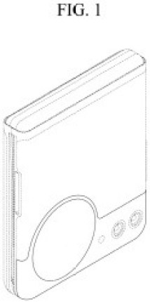 Brevet pour un potentiel Galaxy Z Flip // Source : Samsung via l'OMPI