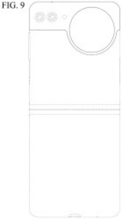 Brevet pour un potentiel Galaxy Z Flip // Source : Samsung via l'OMPI