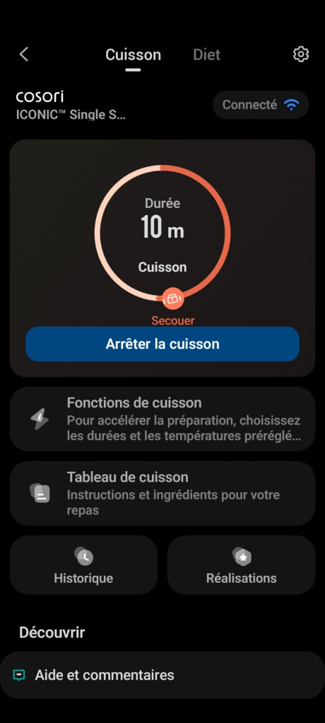 Cosori Iconic - app VeSync-22