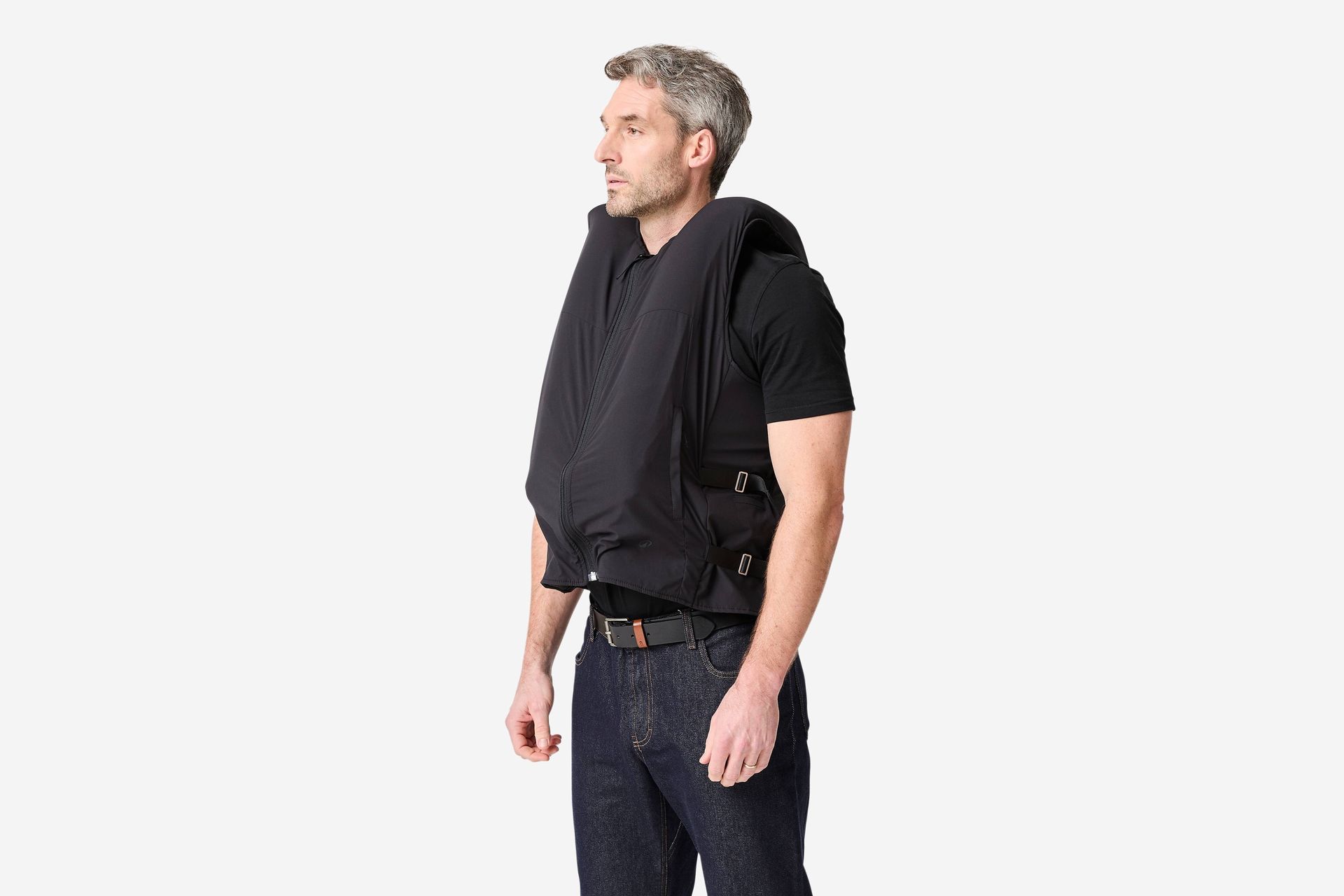 Decathlon Btwin gilet airbag vélo 960 gonflé