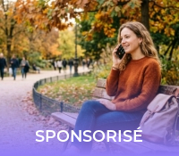 Femme au telephone forfait bouygues
