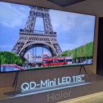 Haier TV 115 pouces // Source : Sylvain Pichot - Frandroid