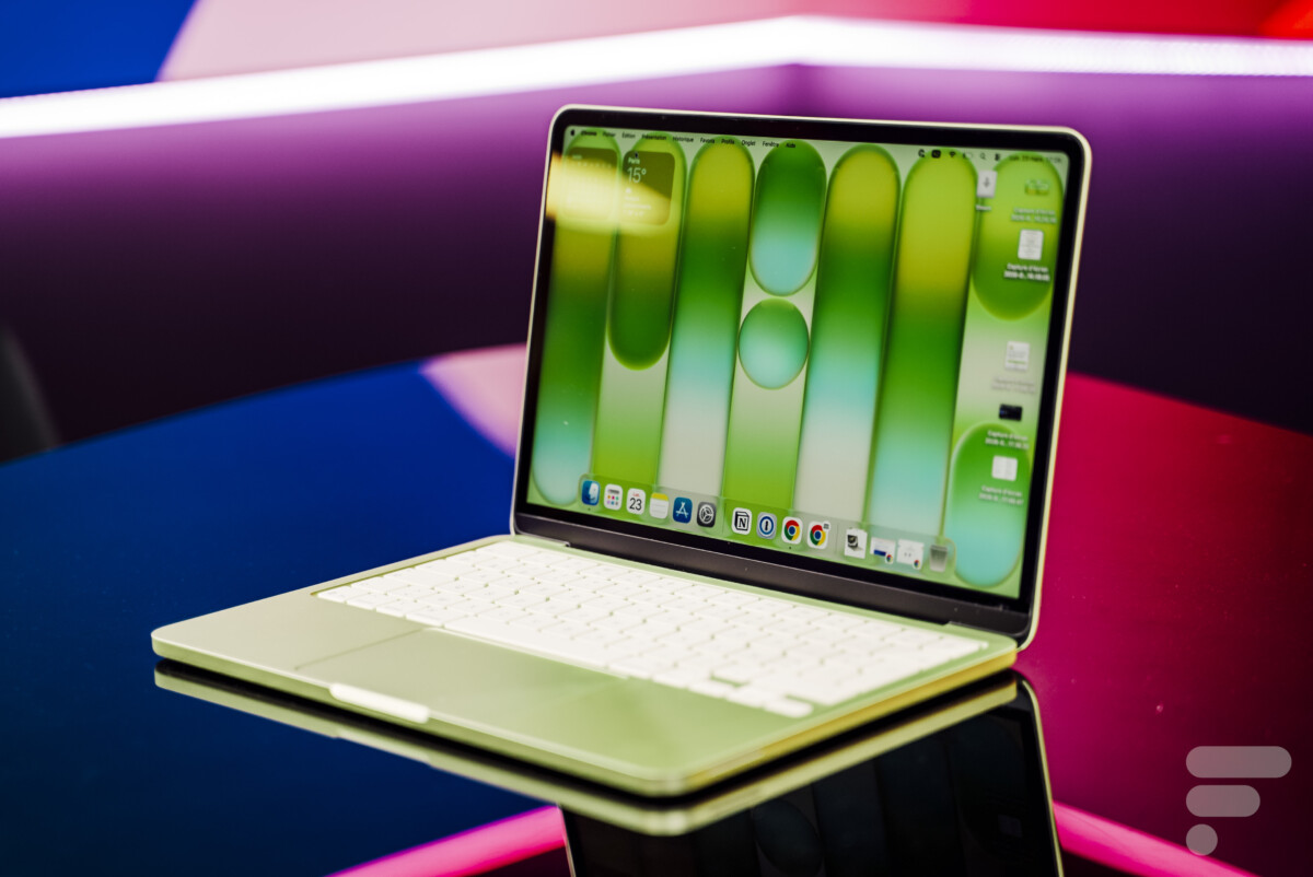MacBook Neo // Source : Chloé Pertuis pour Frandroid MacBook Neo // Source : Chloé Pertuis pour Frandroid