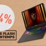 Ce laptop gaming MSI avec Ultra 7, RTX 5070 Ti et écran 240 Hz a droit à une remise de 34 % pendant les ventes flash d’Amazon Ce laptop gaming MSI avec Ultra 7, RTX 5070 Ti et écran 240 Hz a droit à une remise de 34 % pendant les ventes flash d’Amazon