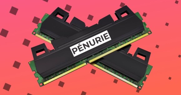 La crise de la RAM perdure // Source : Frandroid La crise de la RAM perdure // Source : Frandroid