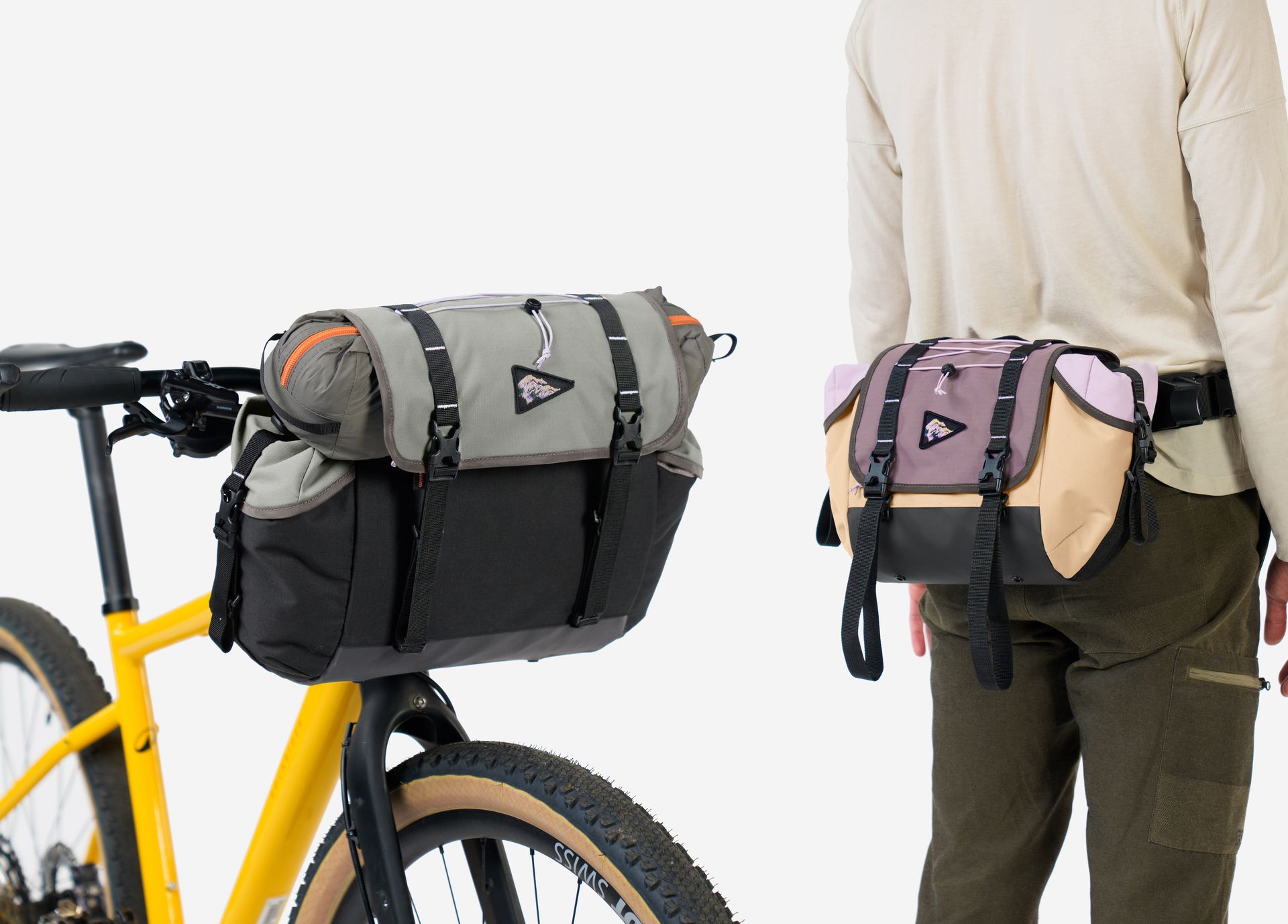 Sacoche vélo guidon bikepacking Decathlon Rockrider ADVT 500