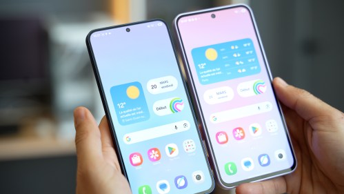 Samsung Galaxy A57 et Galaxy A37 // Source : Alexis Grandgirard - Frandroid