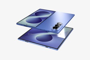 Rendu du Samsung Galaxy Z Fold 8 // Source : OnLeaks x Android Headlines