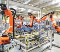Usine de batterie du groupe Volkswagen // Source : Skoda