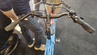 Vélo Tandem électrique Bicicapace guidon cycliste